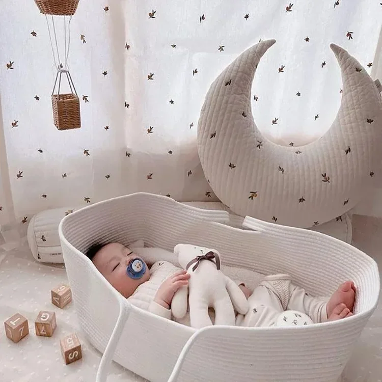 Portable Baby Moses Basket Car - огляд і ціна Baby Nursery Bed