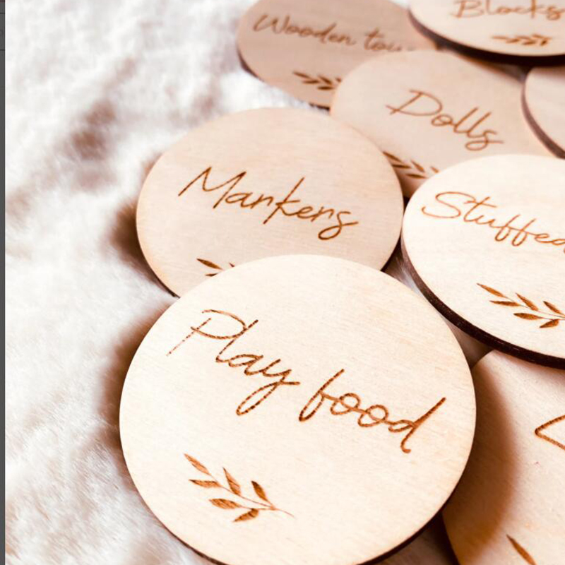 Wooden Storage Tags, Bedroom T - огляд і ціна Baby Nursery Equipment