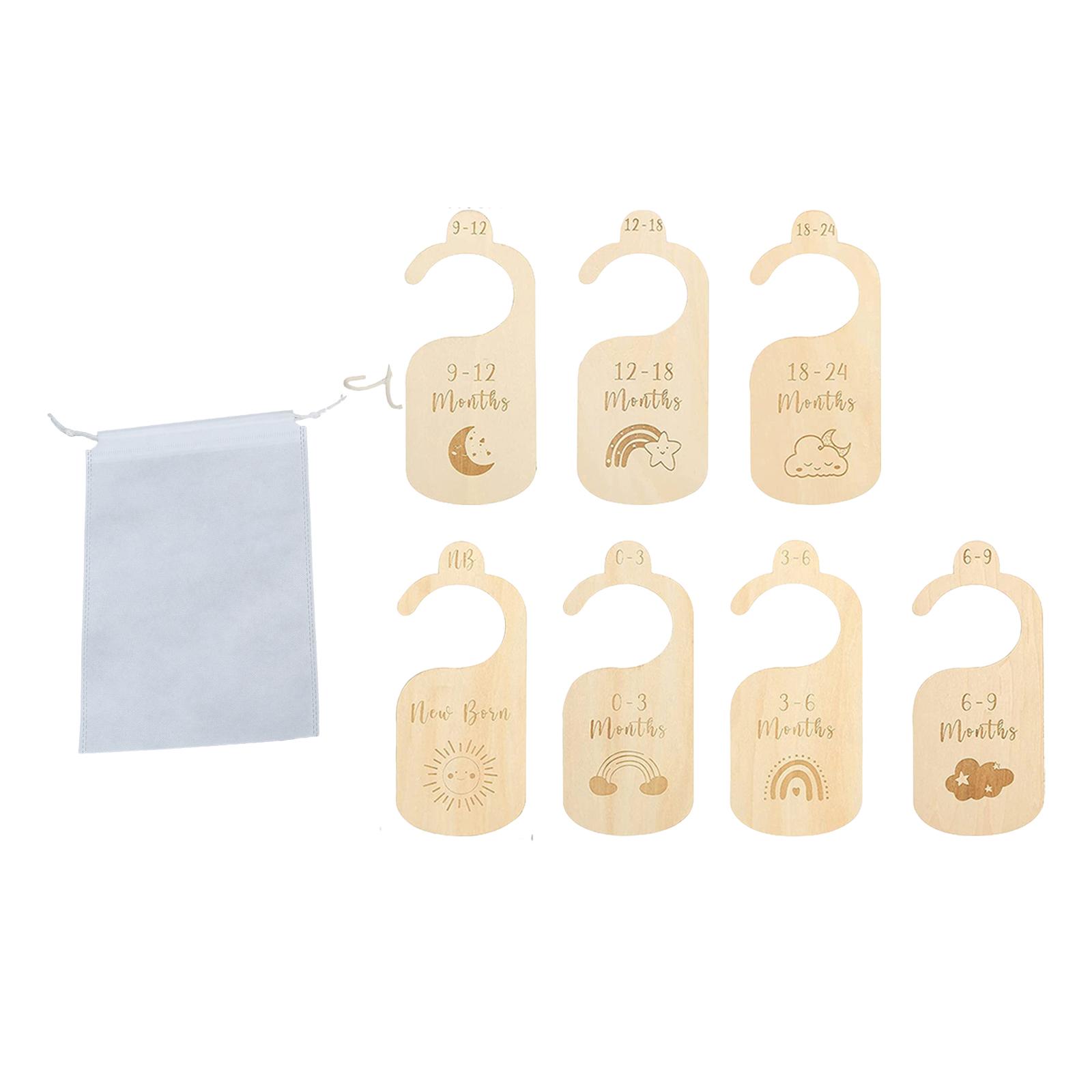 7x Baby Clothes Size Hanger Or - огляд і ціна Baby Nursery Age