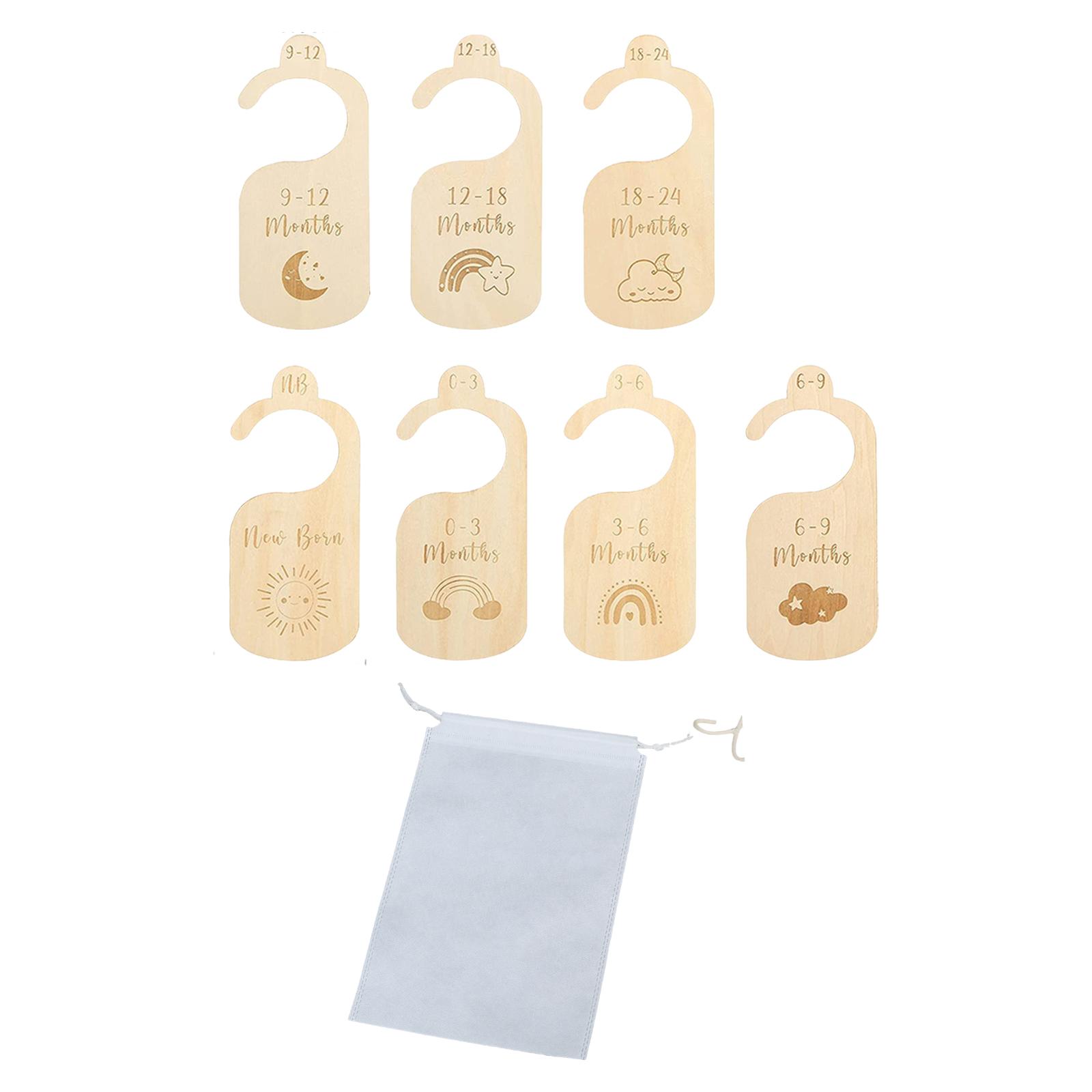 7x Baby Clothes Size Hanger Or - огляд і ціна Baby Nursery Age