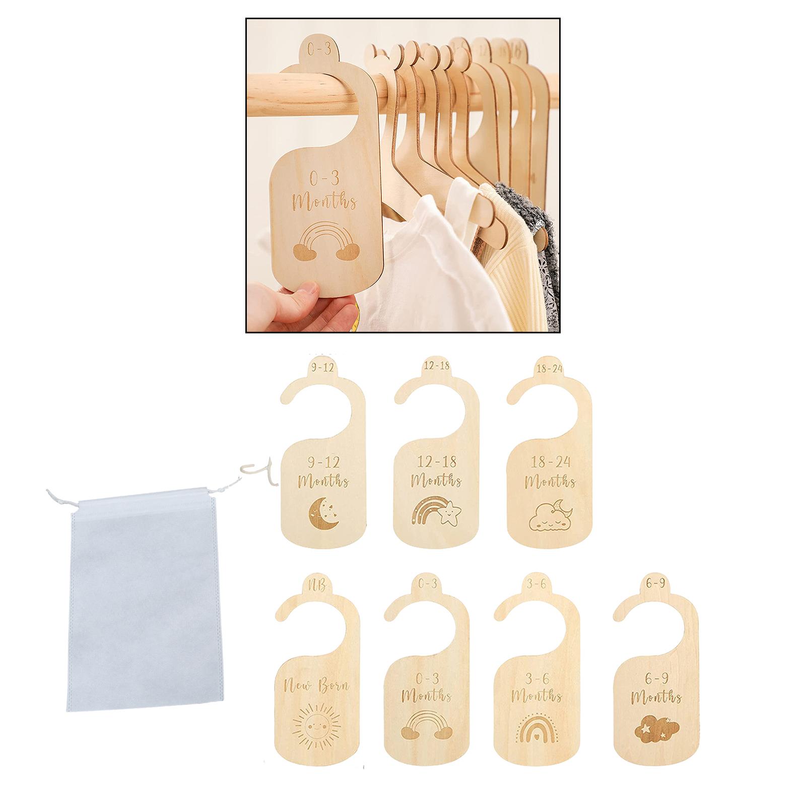 7x Baby Clothes Size Hanger Or - огляд і ціна Baby Nursery Age