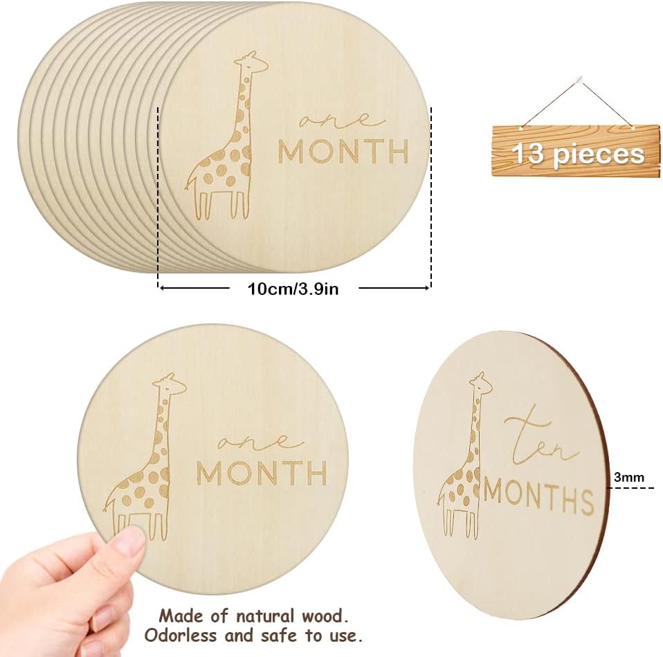 Baby Photography Props - Baby  - огляд і ціна Milestone Card Set