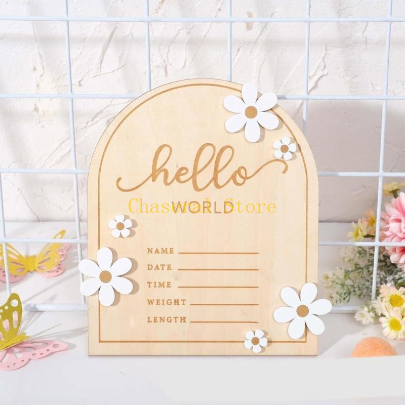 E7CE Hello Wooden Baby Name Si - огляд і ціна Baby Nursery Unisex