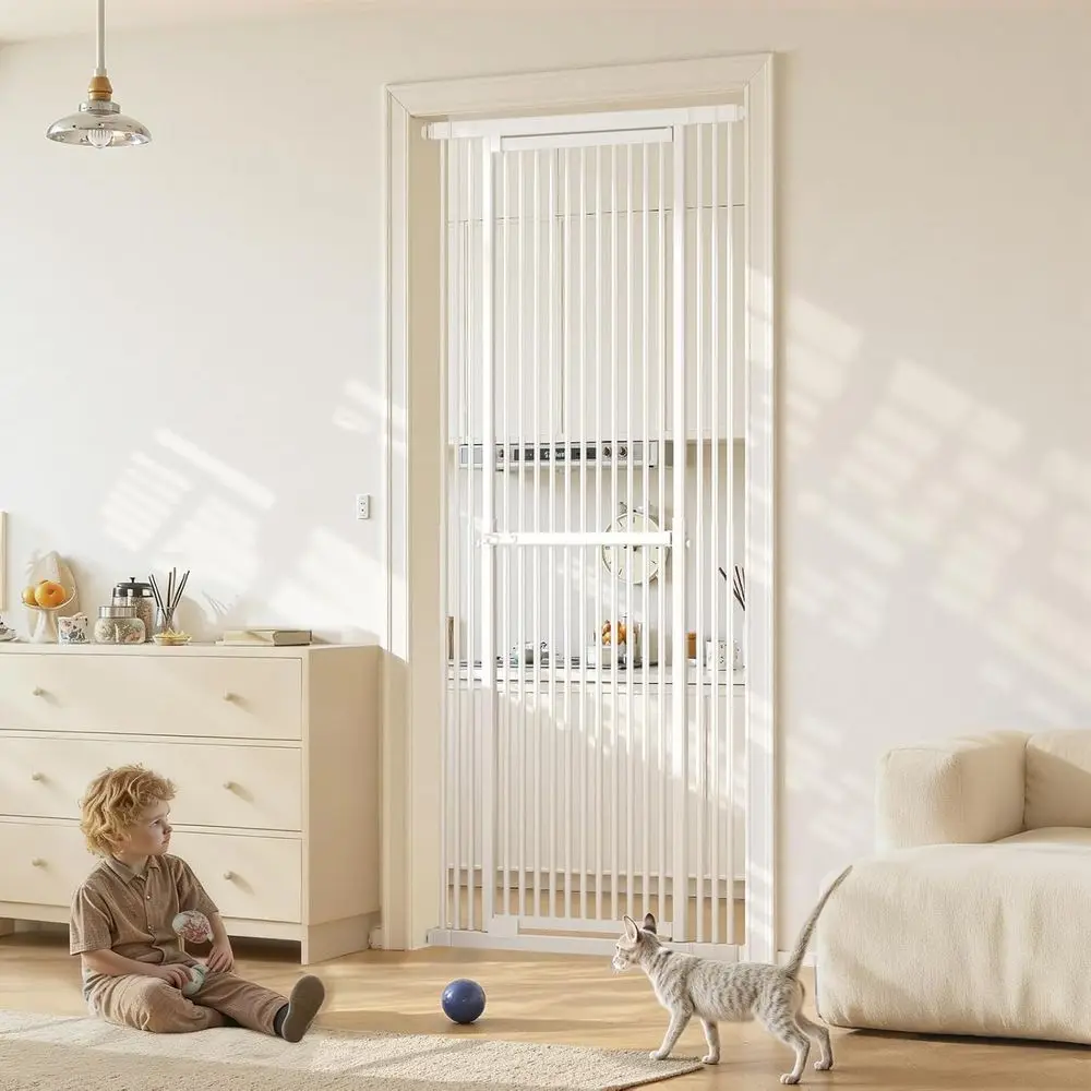 Extra Tall 51-87 Adjustable Ca - огляд і ціна Baby Gate Extra Wide