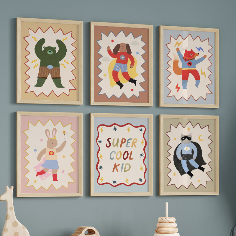 Funny Cartoon Super Cool Kid N - огляд і ціна Baby Nursery Items