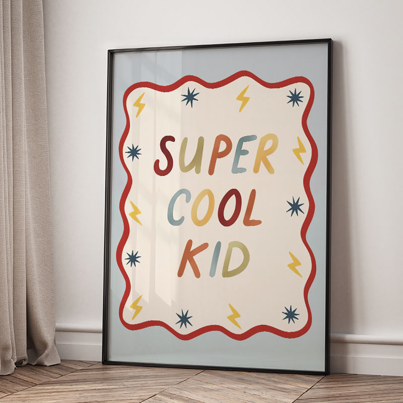 Funny Cartoon Super Cool Kid N - огляд і ціна Baby Nursery Items